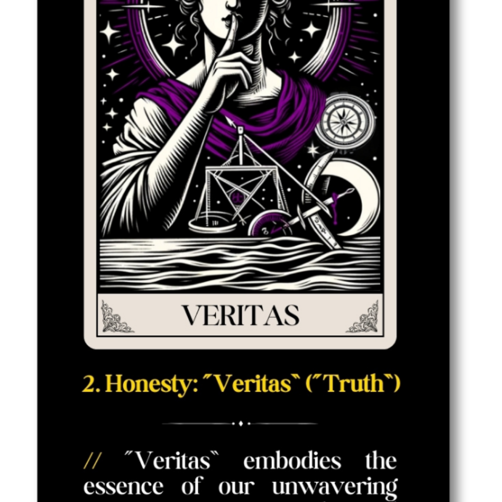 Values Bookmark // II: VERITAS