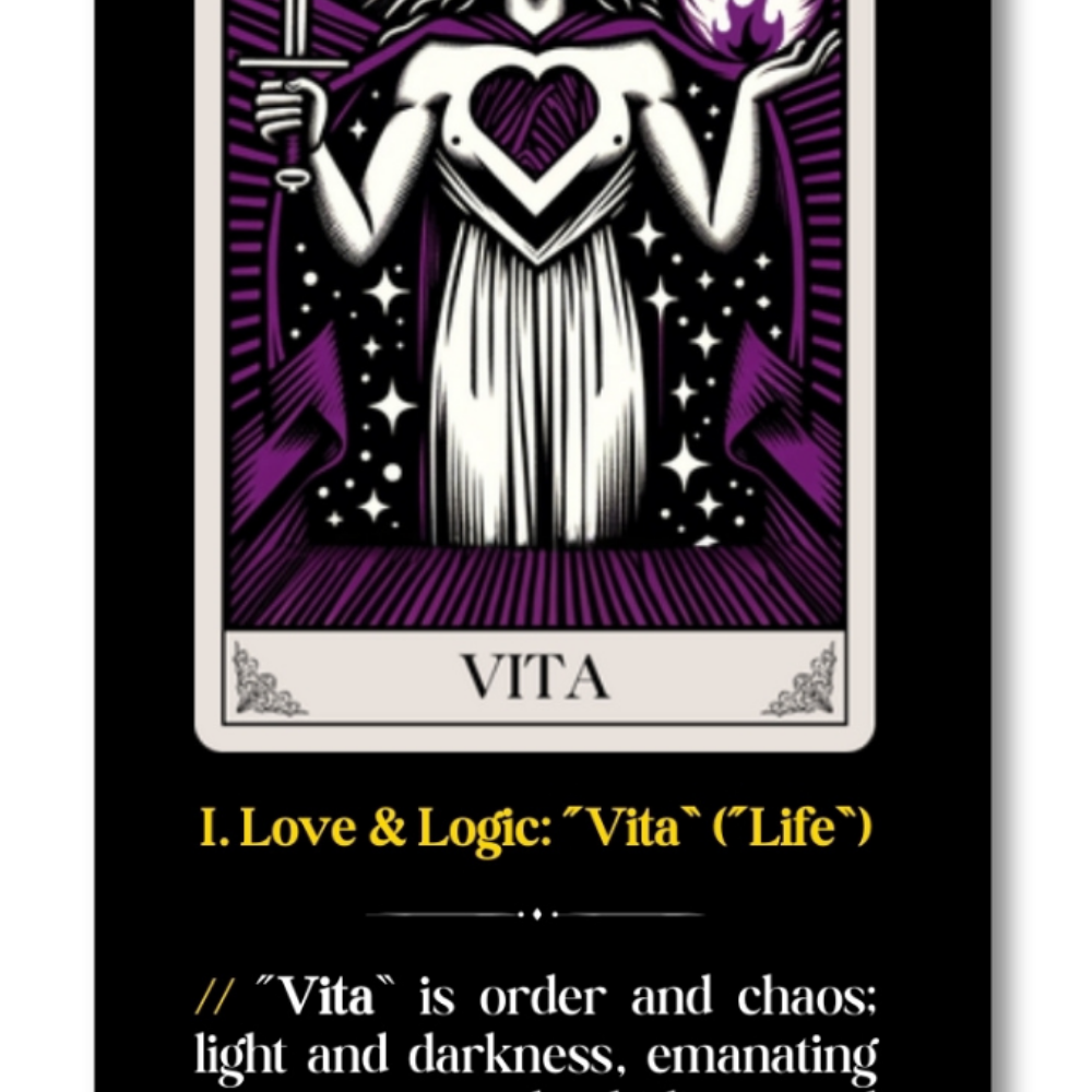 Values Bookmark // I: VITA