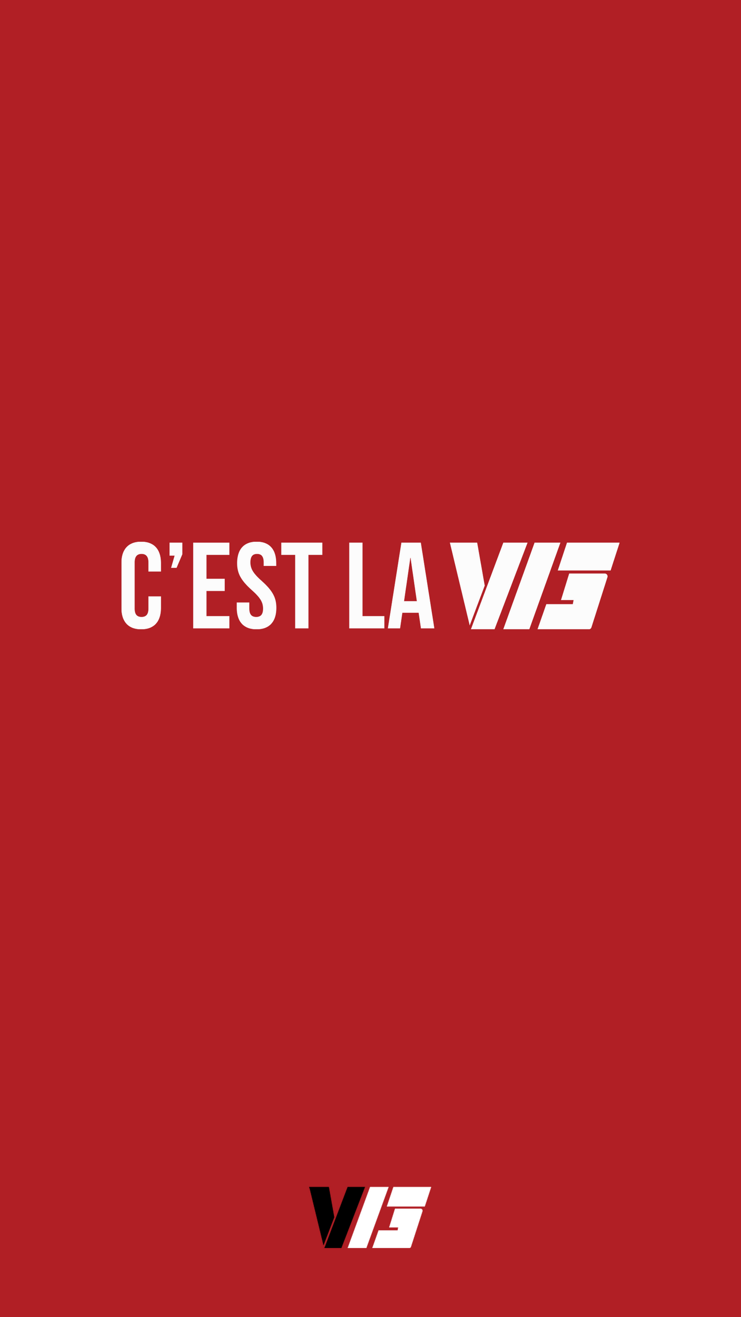 Mobile Wallpaper Pack // C'est La V13 // RED & WHITE