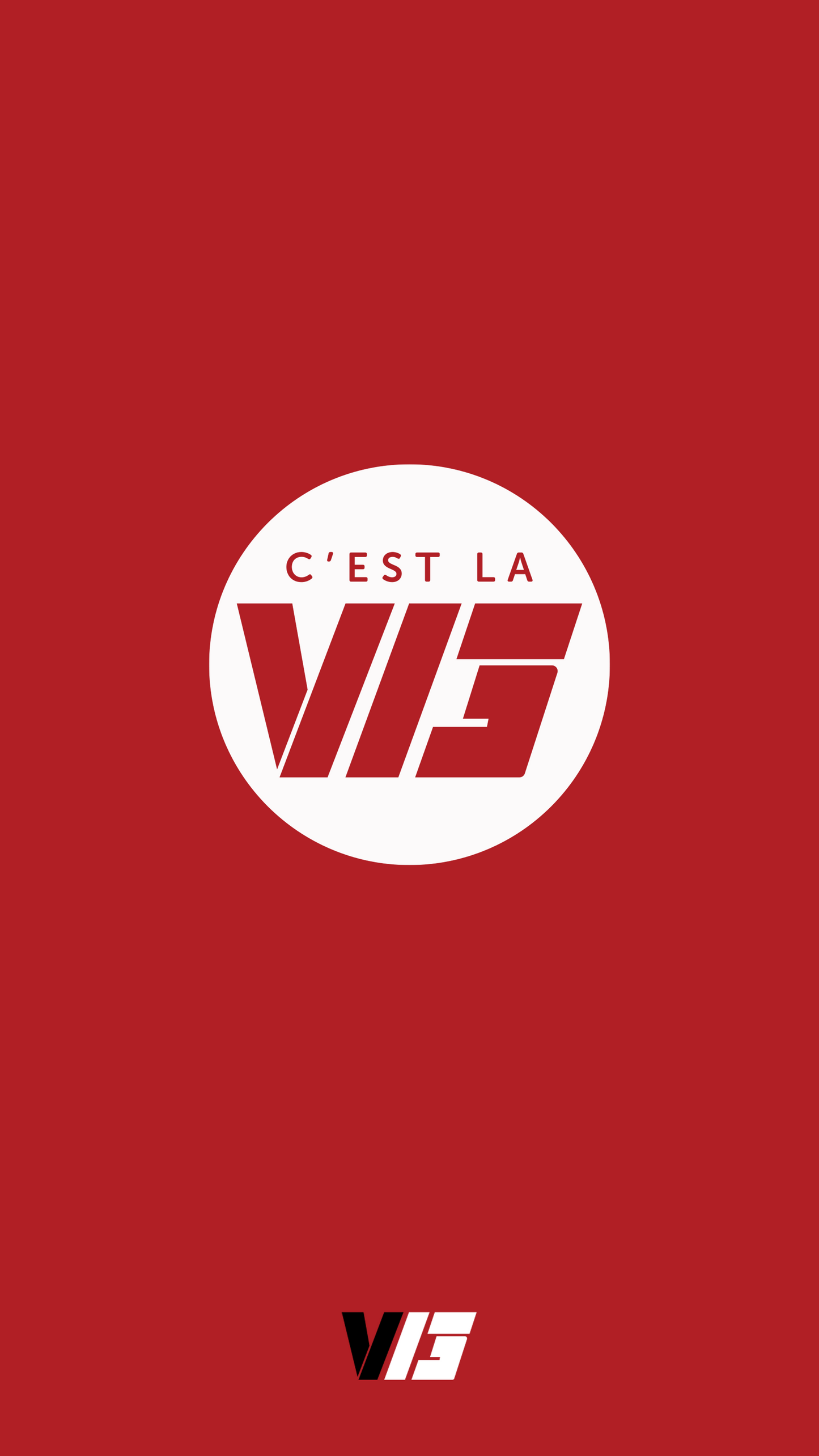 Mobile Wallpaper Pack // C'est La V13 // RED & WHITE