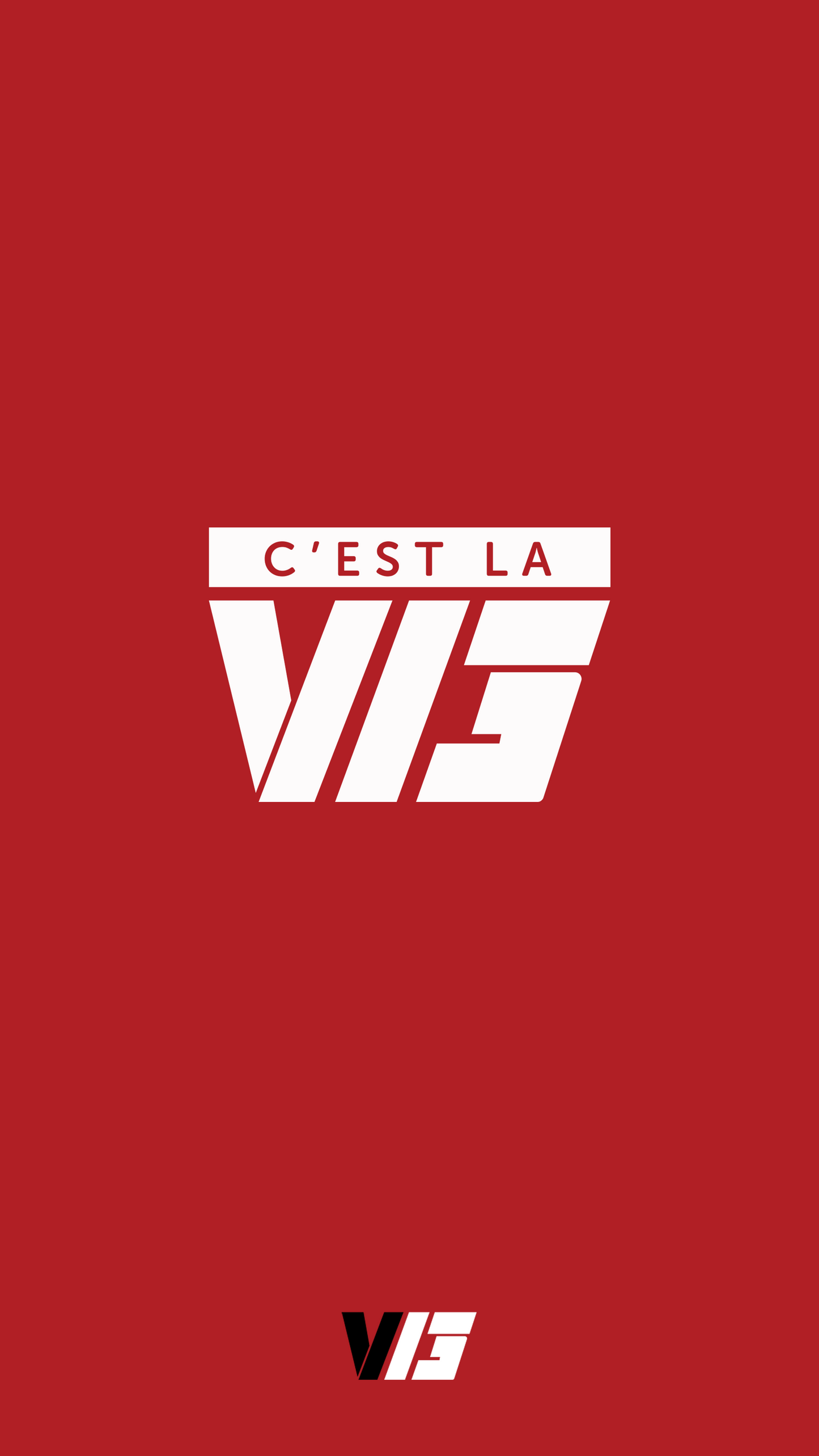 Mobile Wallpaper Pack // C'est La V13 // RED & WHITE