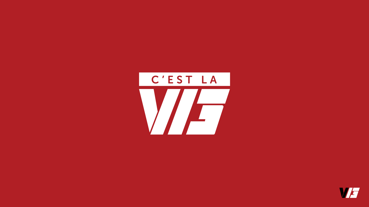 Desktop Wallpaper Pack // C'est La V13 // RED & WHITE