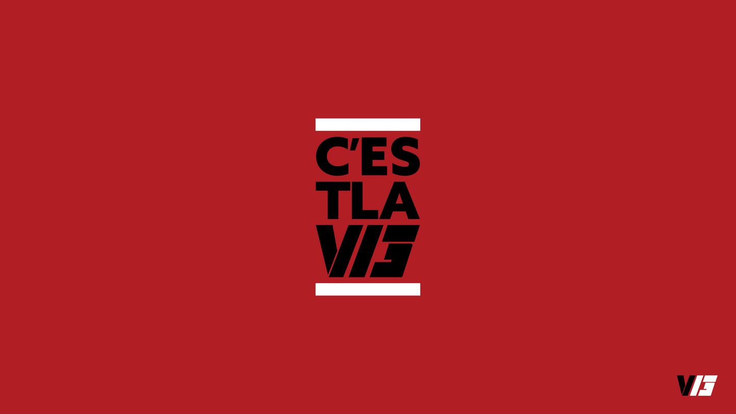 Desktop Wallpaper Pack // C'est La V13 // RED & WHITE