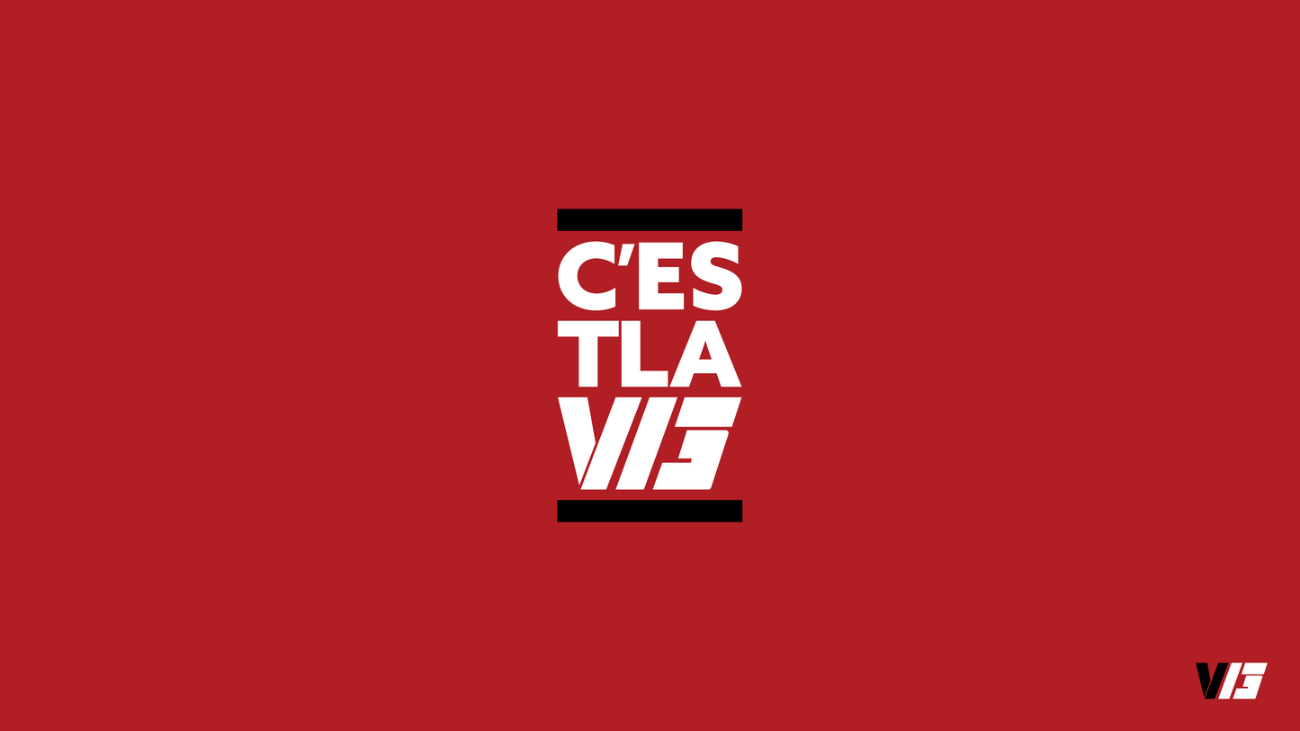 Desktop Wallpaper Pack // C'est La V13 // RED & WHITE