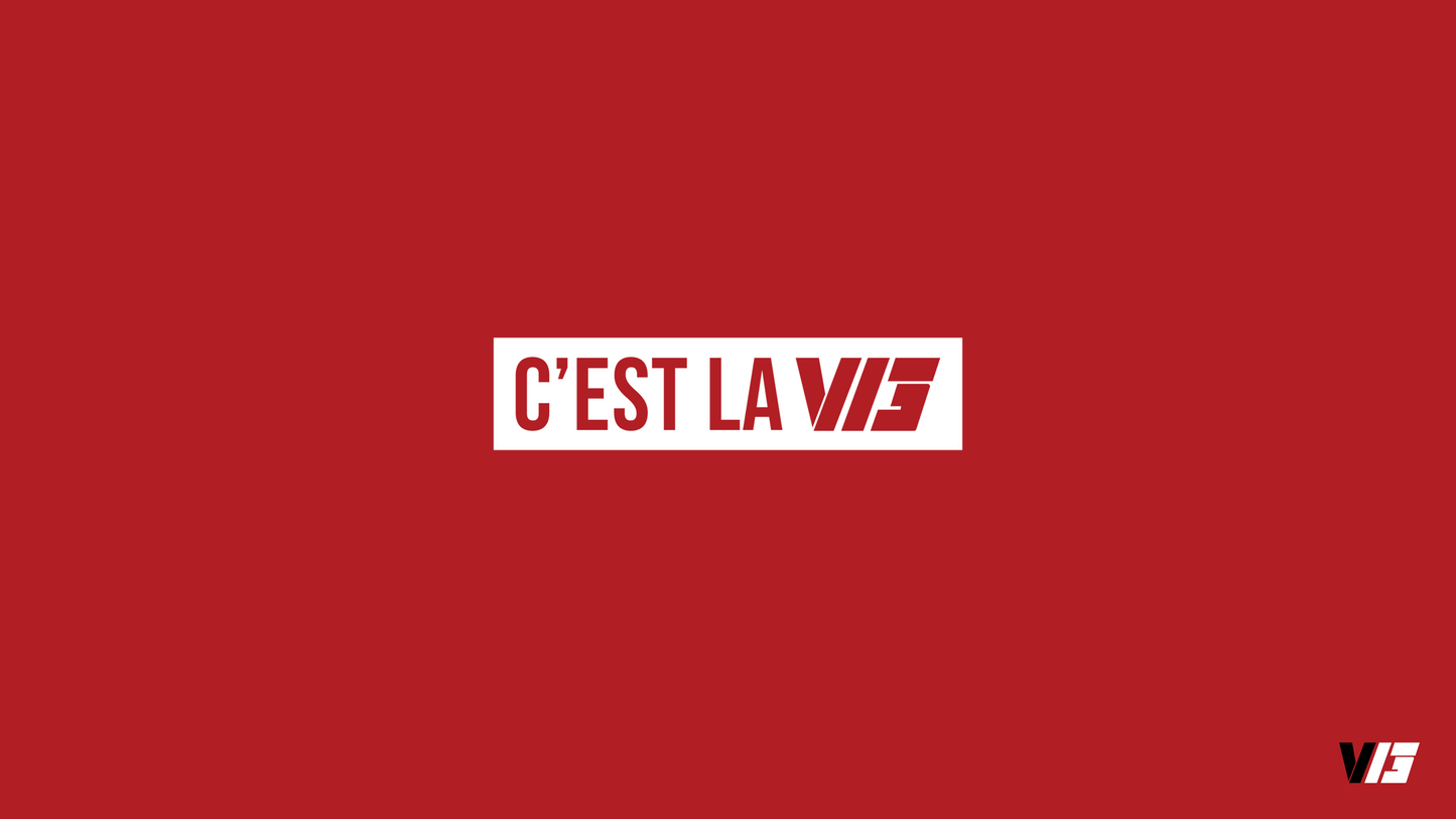 Desktop Wallpaper Pack // C'est La V13 // RED & WHITE