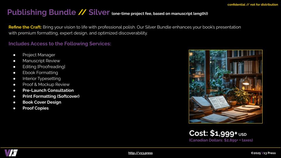 Publishing Bundle - Silver - Press