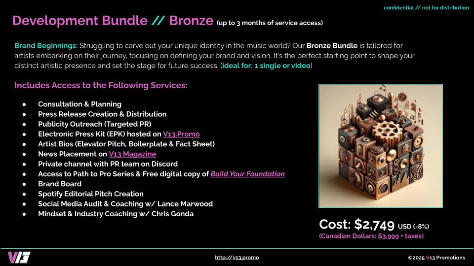 Development Bundle - Bronze - Promo