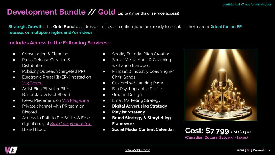 Development Bundle - Gold - Promo