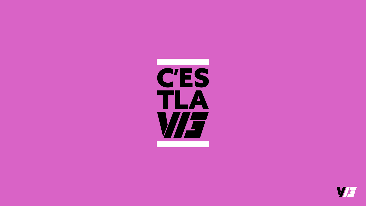 Desktop Wallpaper Pack // C'est La V13 // PINK & WHITE