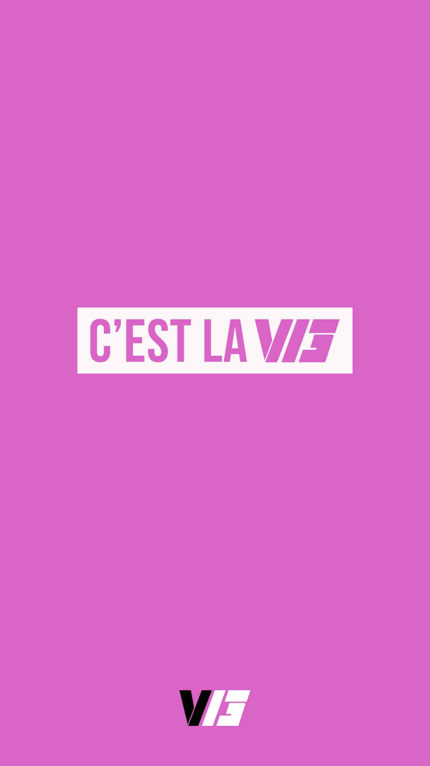 Mobile Wallpaper Pack // C'est La V13 // PINK & WHITE