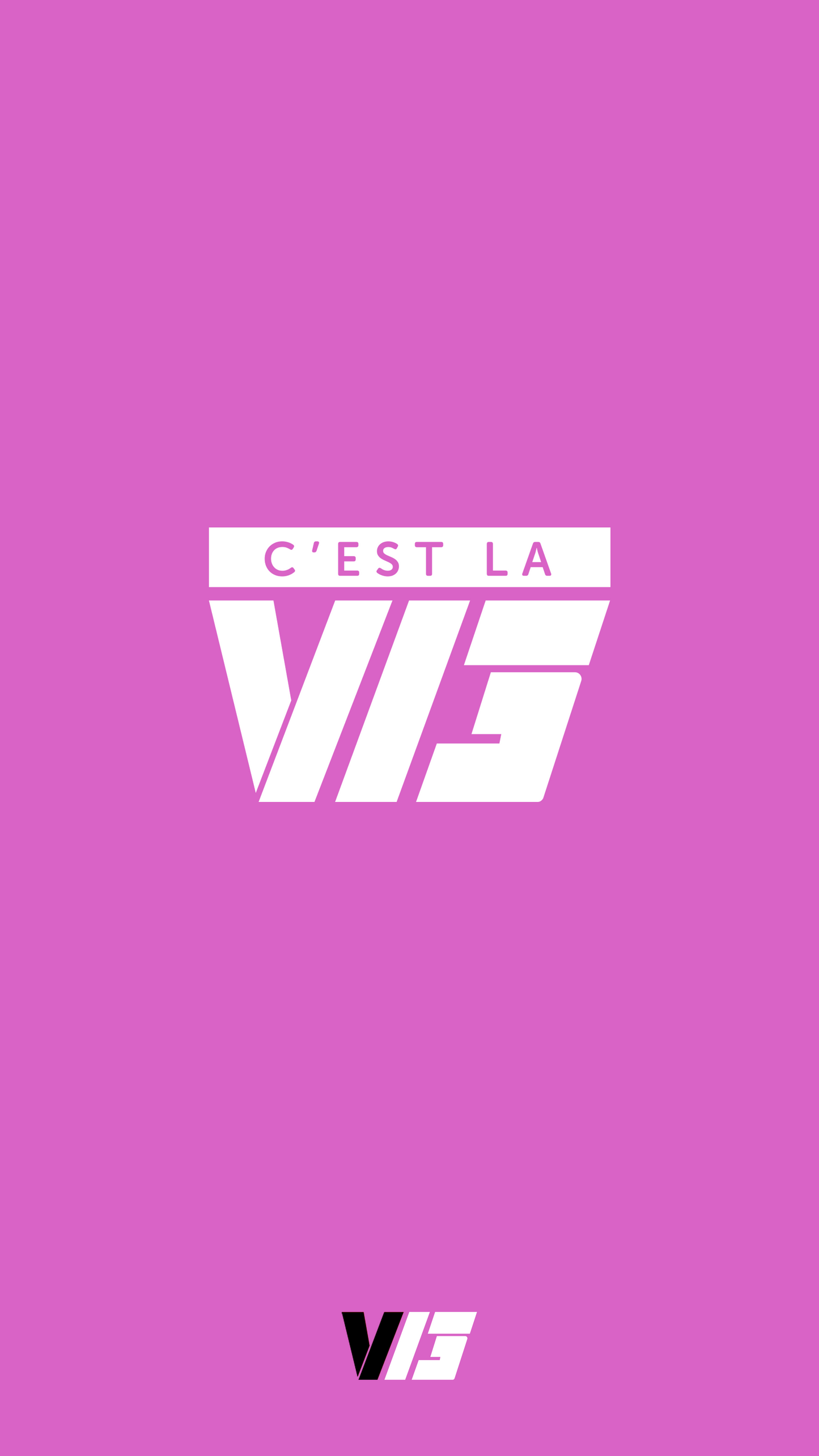 Mobile Wallpaper Pack // C'est La V13 // PINK & WHITE
