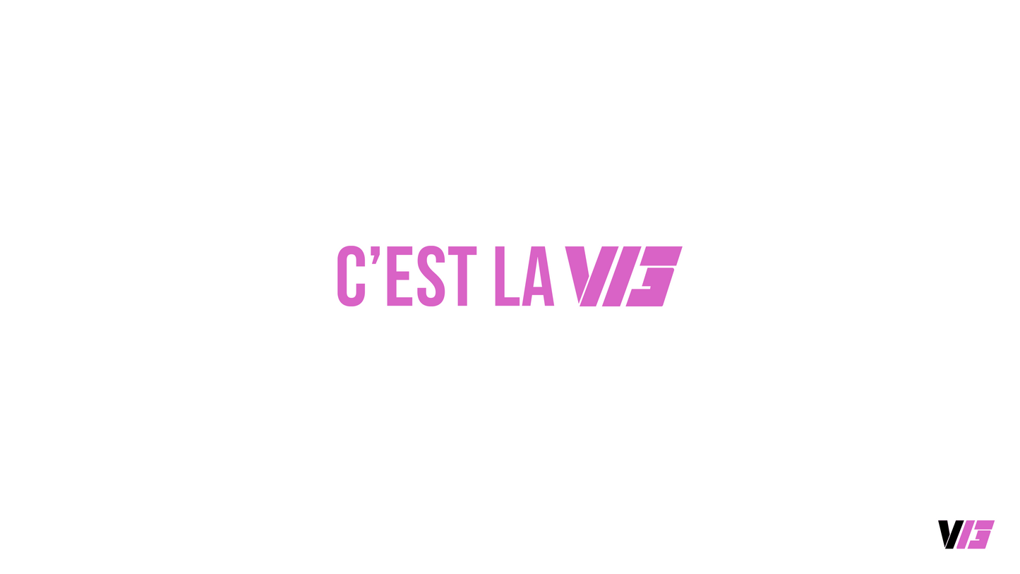 Desktop Wallpaper Pack // C'est La V13 // WHITE & PINK