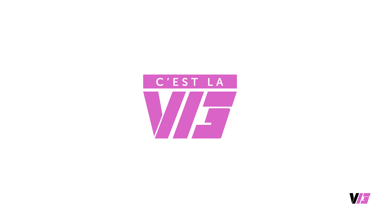 Desktop Wallpaper Pack // C'est La V13 // WHITE & PINK