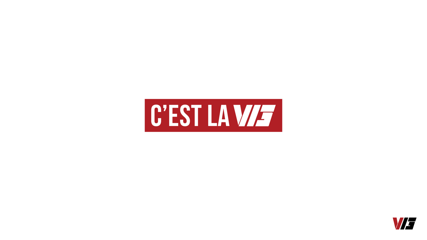 Desktop Wallpaper Pack // C'est La V13 // WHITE & RED