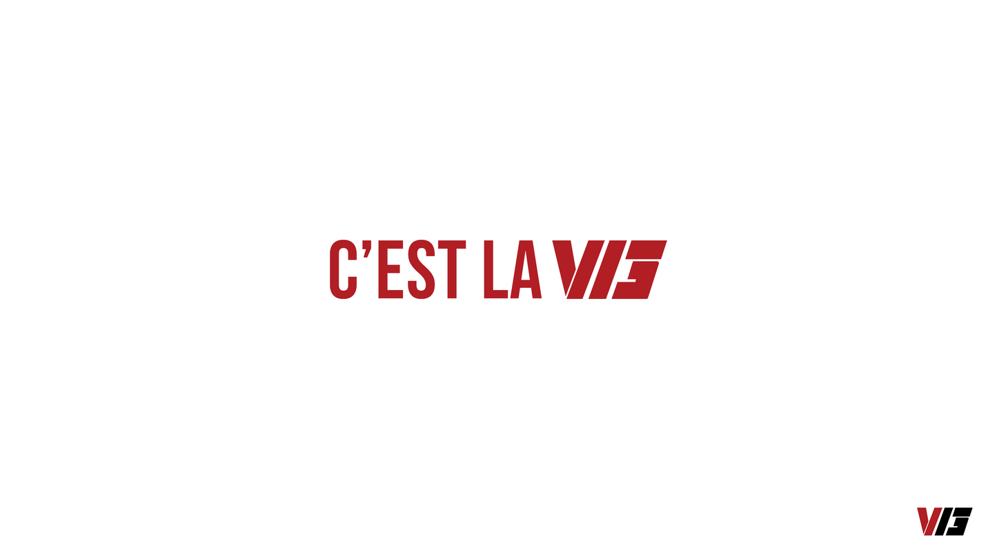 Desktop Wallpaper Pack // C'est La V13 // WHITE & RED