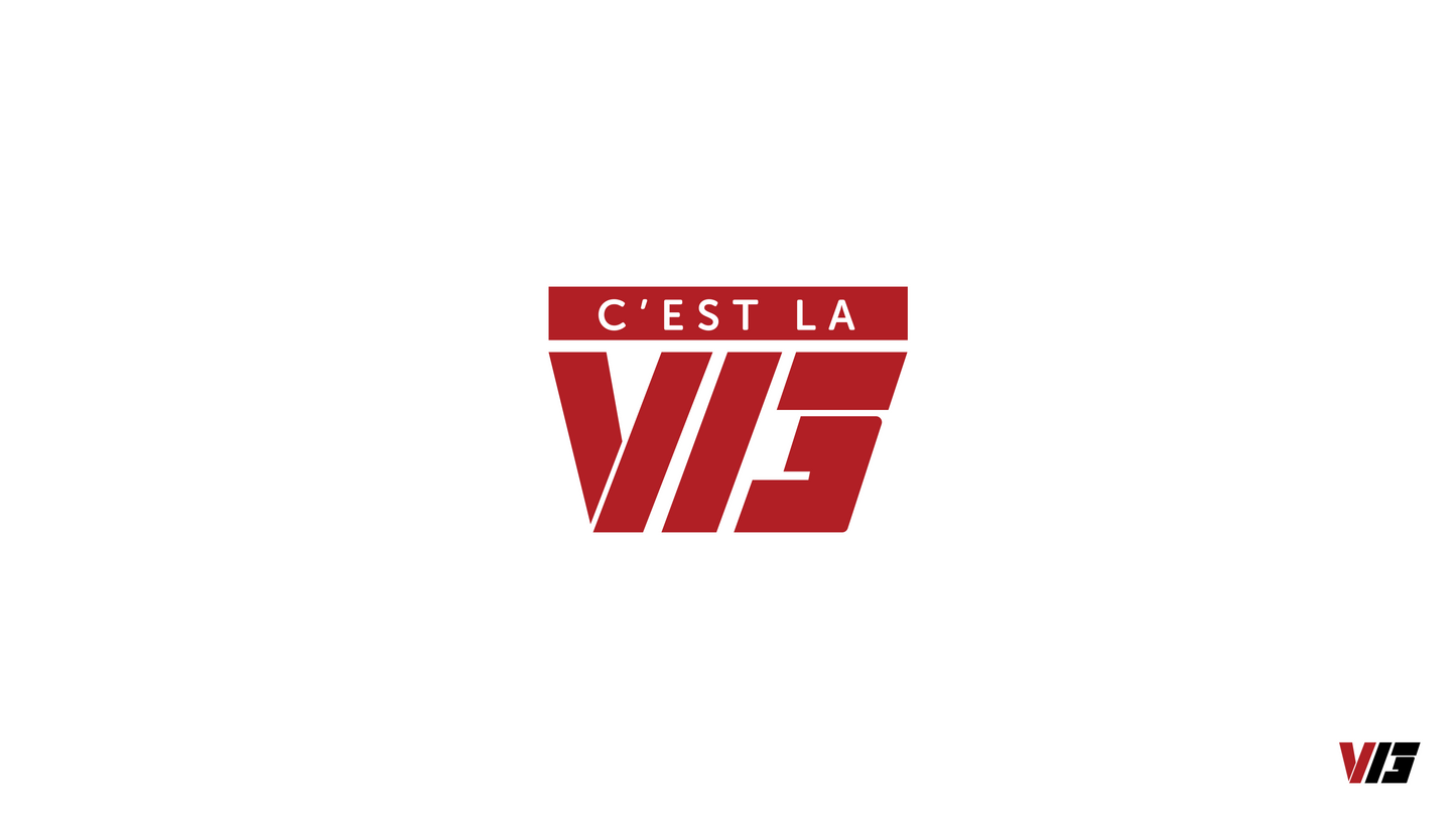 Desktop Wallpaper Pack // C'est La V13 // WHITE & RED