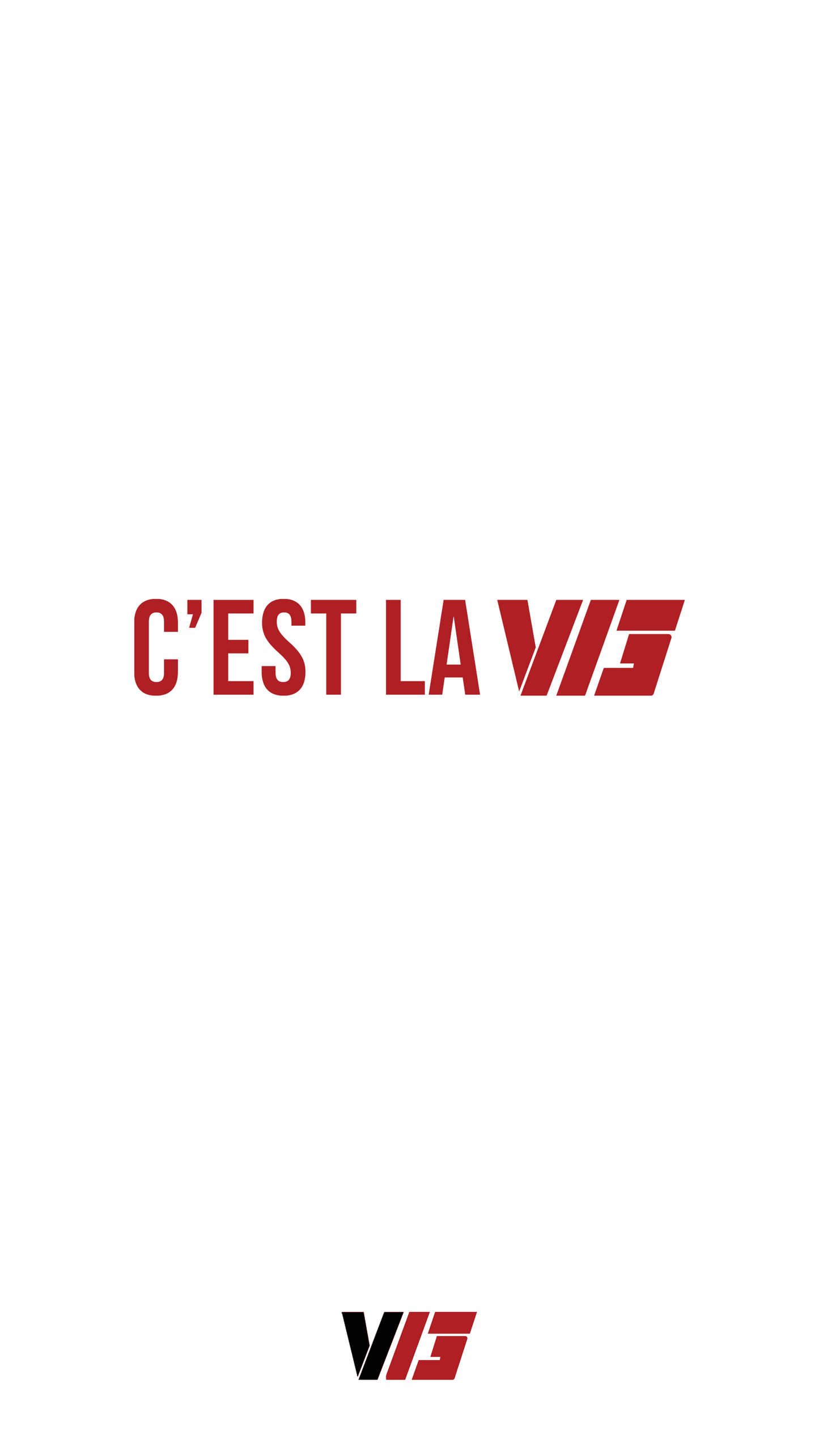 Mobile Wallpaper Pack // C'est La V13 // WHITE & RED