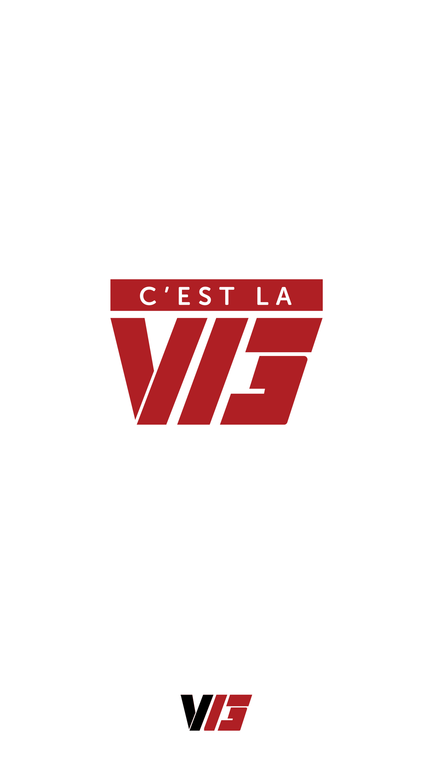 Mobile Wallpaper Pack // C'est La V13 // WHITE & RED