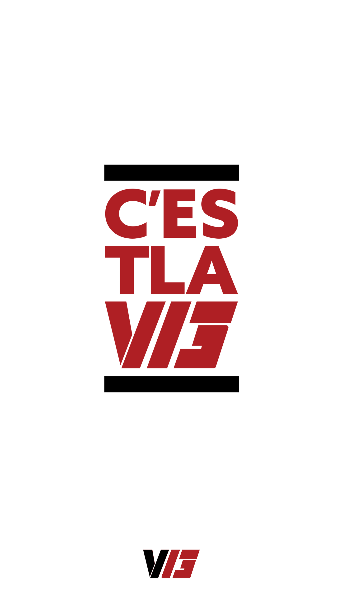 Mobile Wallpaper Pack // C'est La V13 // WHITE & RED