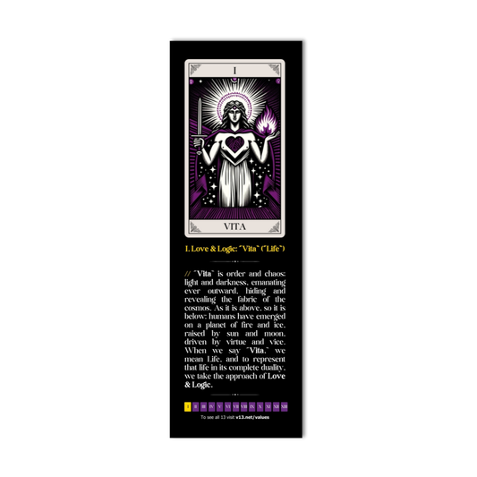 Values Bookmark // I: VITA